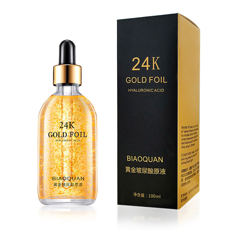 24K Gold Hyaluronic Acid Face Serum – Anti-Aging & Whitening